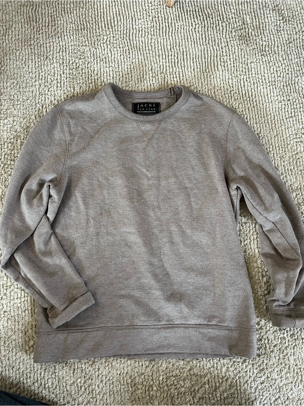 Jachs Crewneck Sweater - Taupe Gray